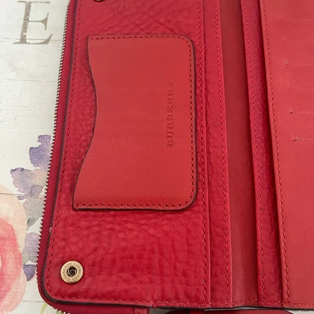 Burberry Leather canvas Wallet